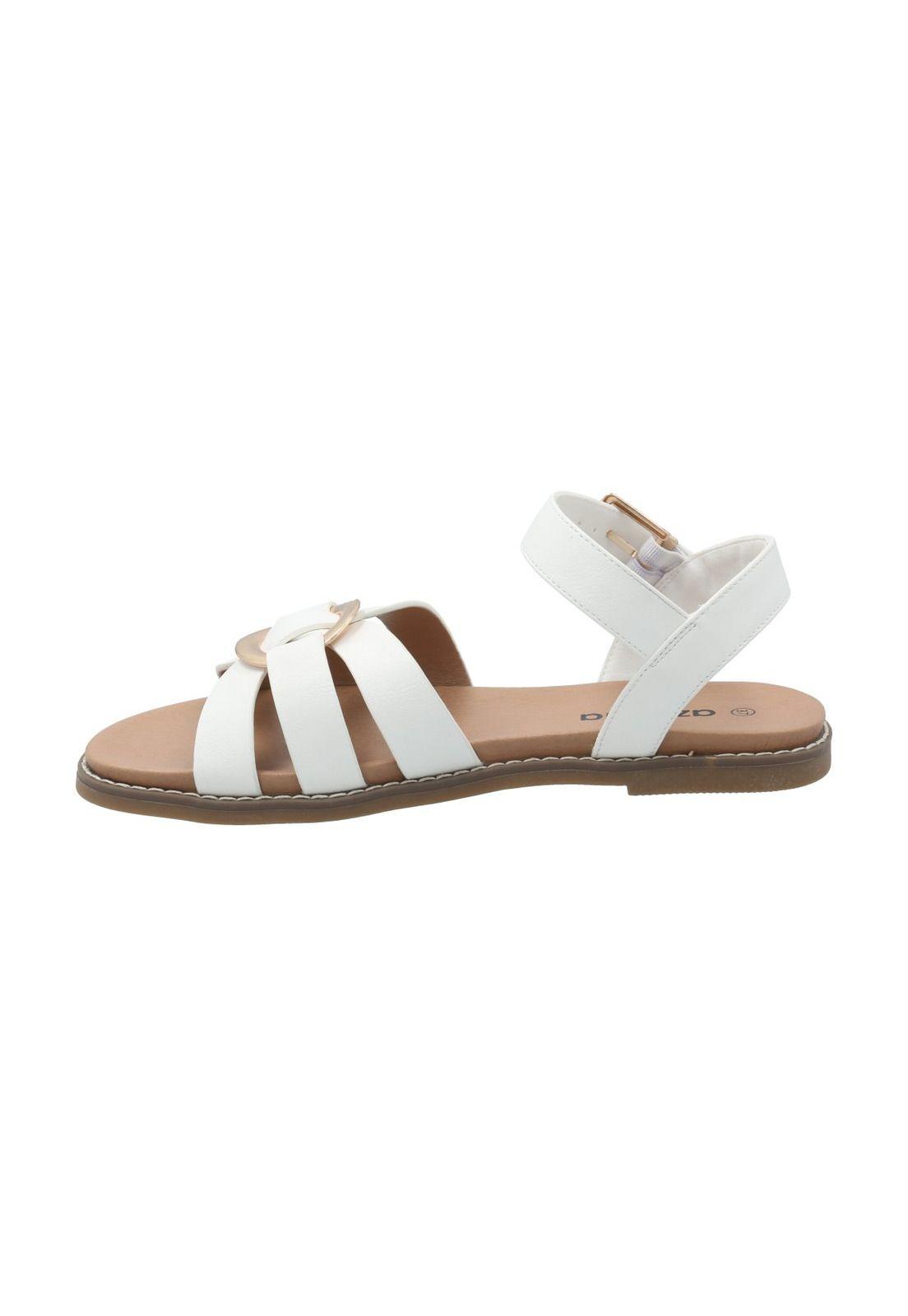 Sandalia Mujer Yona Blanco-5
