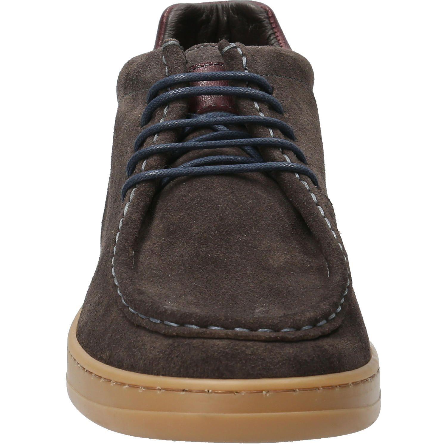 Zapatilla Cuero Hombre Tarento Café-3