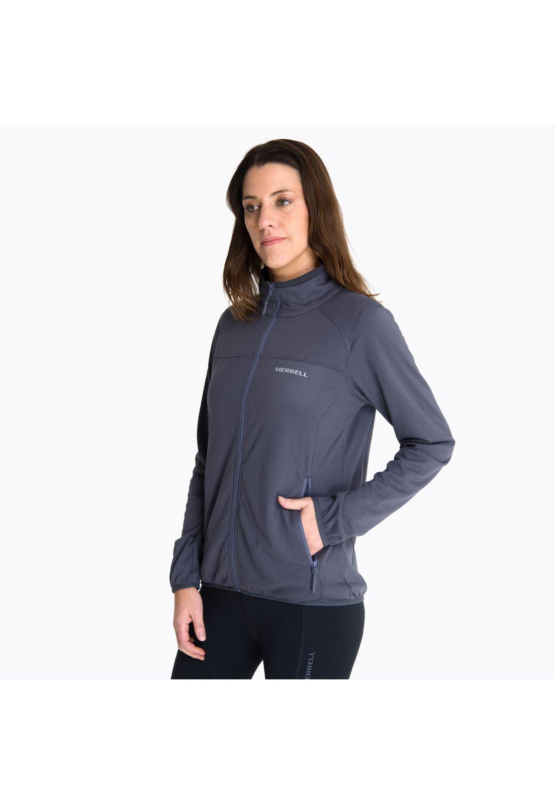Poleron Mujer Koati Gris Oscuro -1