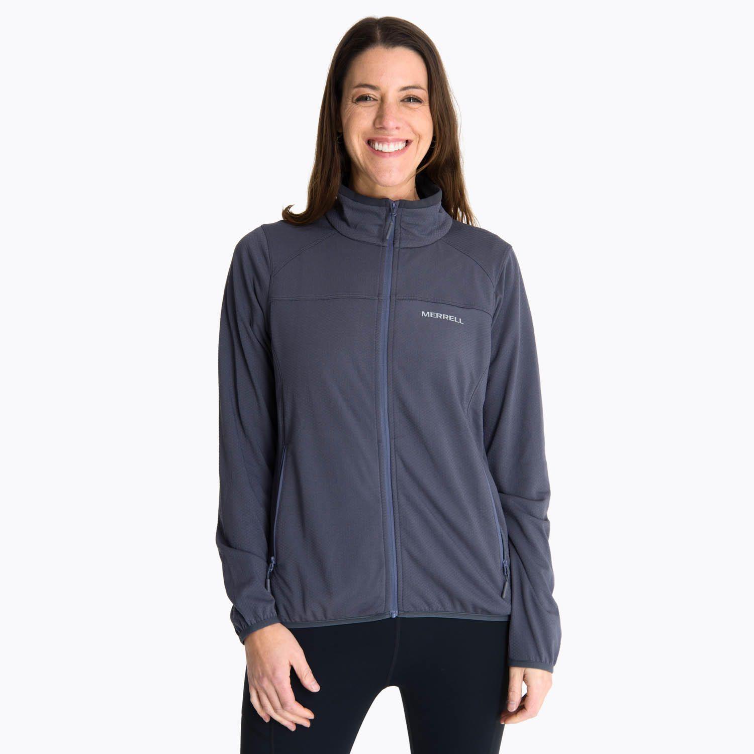 Poleron Mujer Koati Gris Oscuro -0