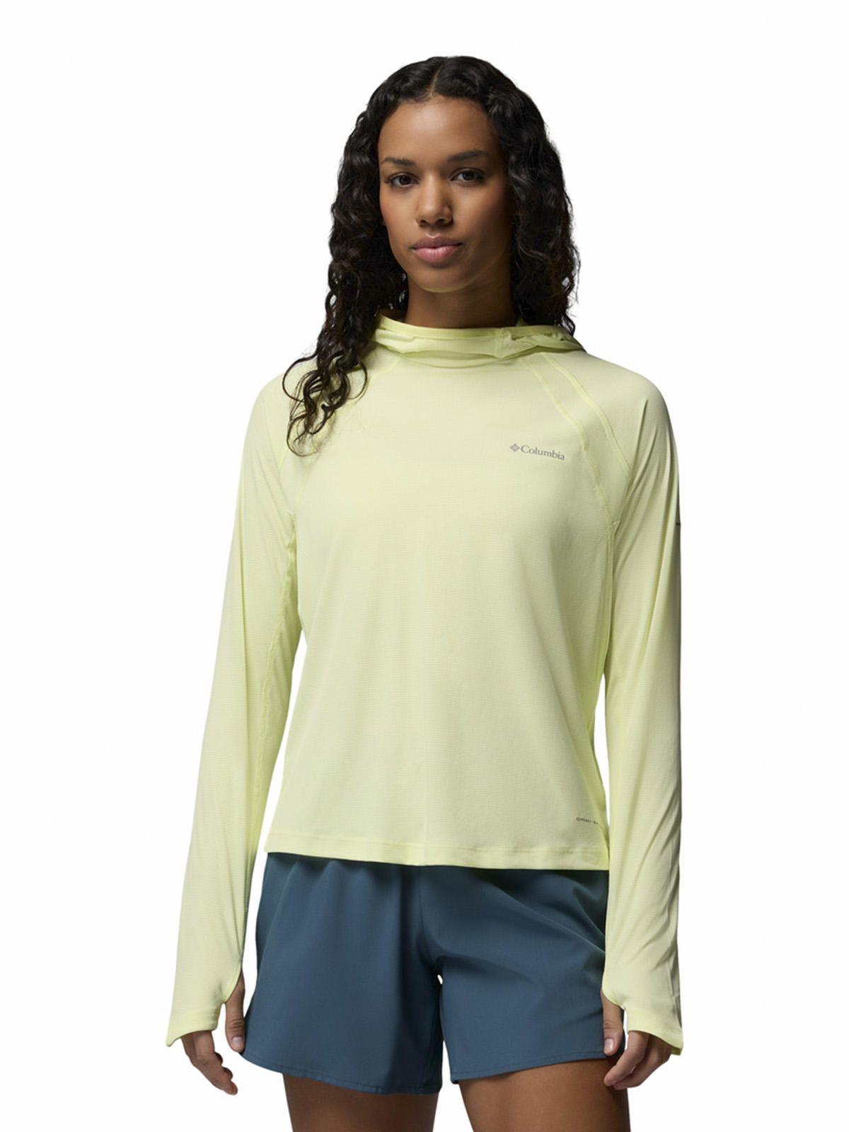 Polera ML Mujer Stealth Spring Amarillo-0