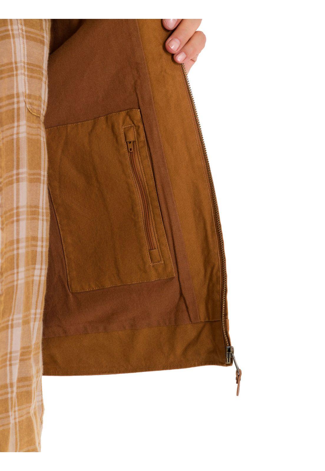 Chaqueta Algodón Orgánico Hombre Golfo Café-9