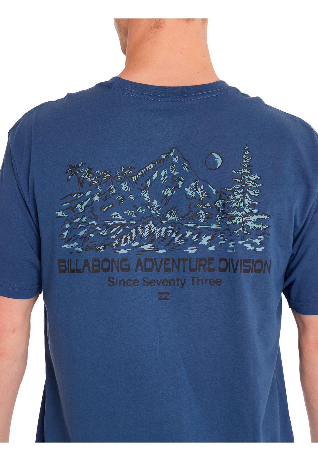 Polera Manga Corta Hombre State Park Azul-5