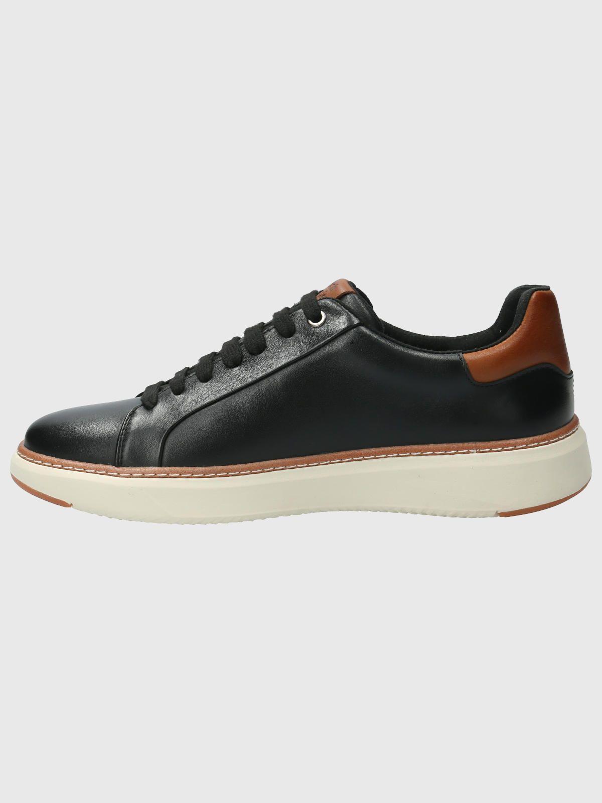 Zapatilla Cuero Hombre Force G Negro-5