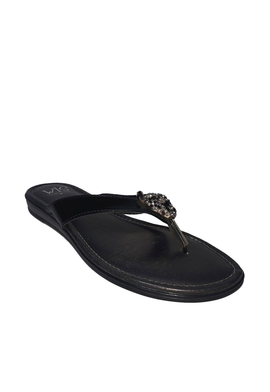 Sandalia Leop Negro-0