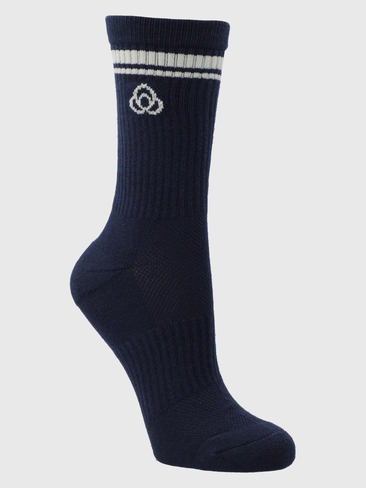 Calcetines 3 Pack Long Crew Azul-2