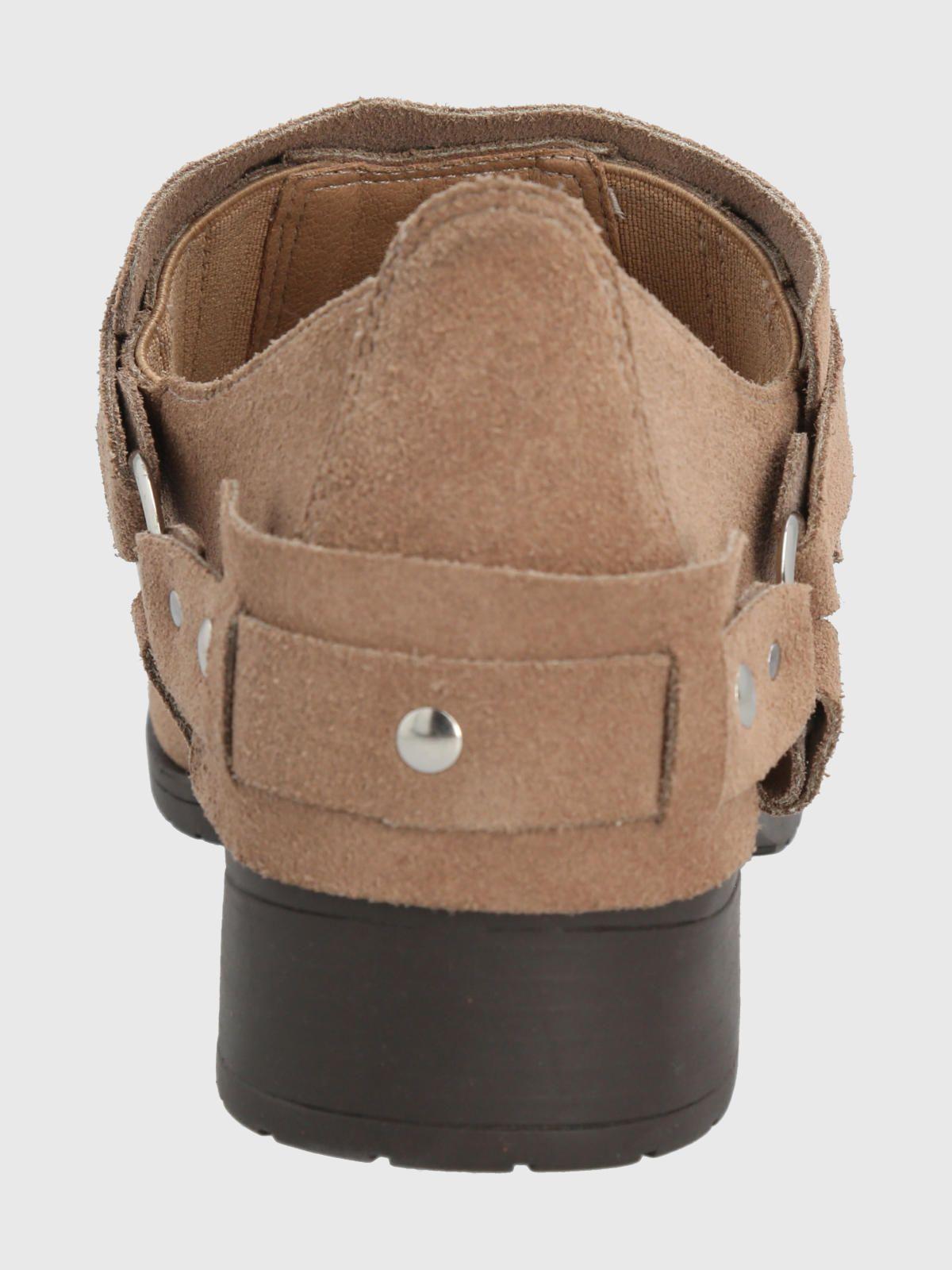 Botín Cuero Taupe Mujer Malga -5