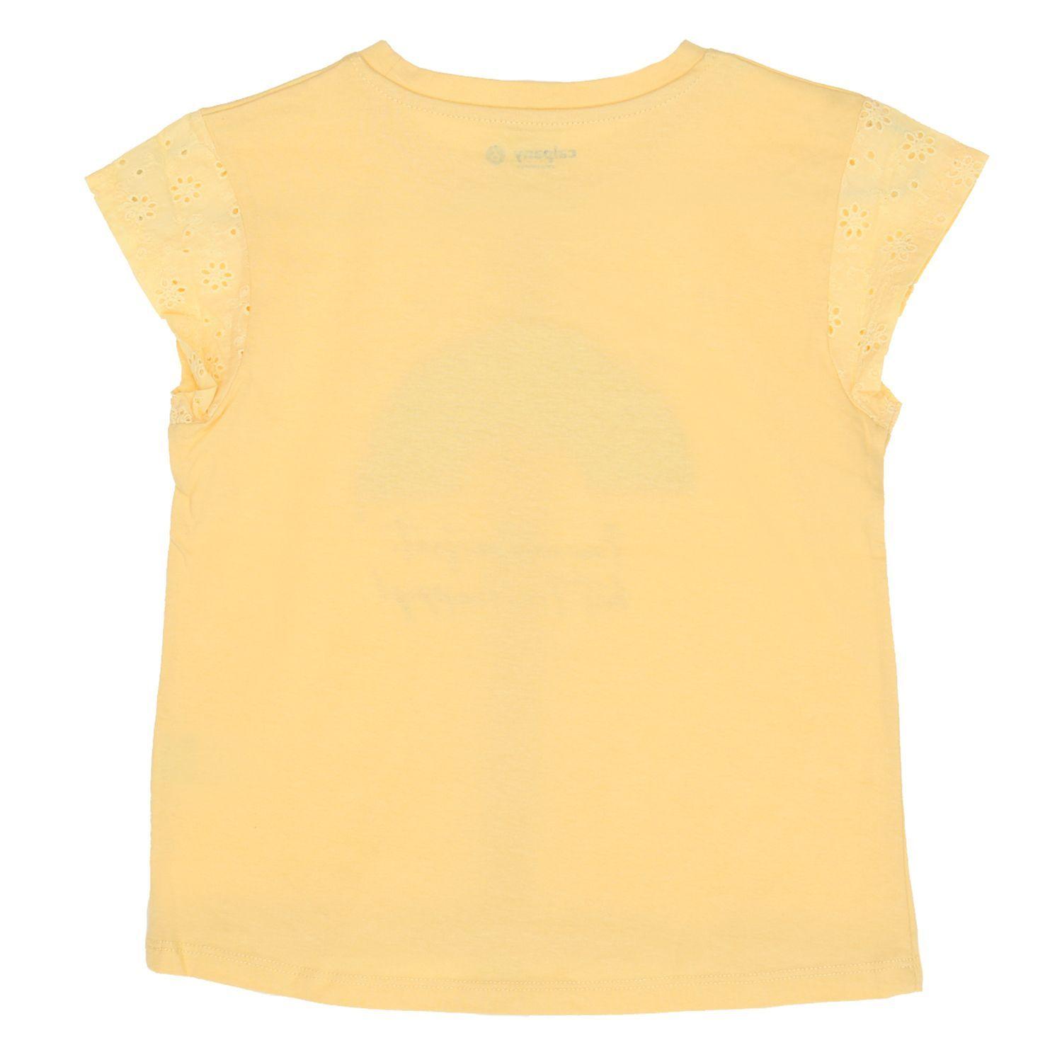 Polera M/C Niña Rainbow Crudo-1