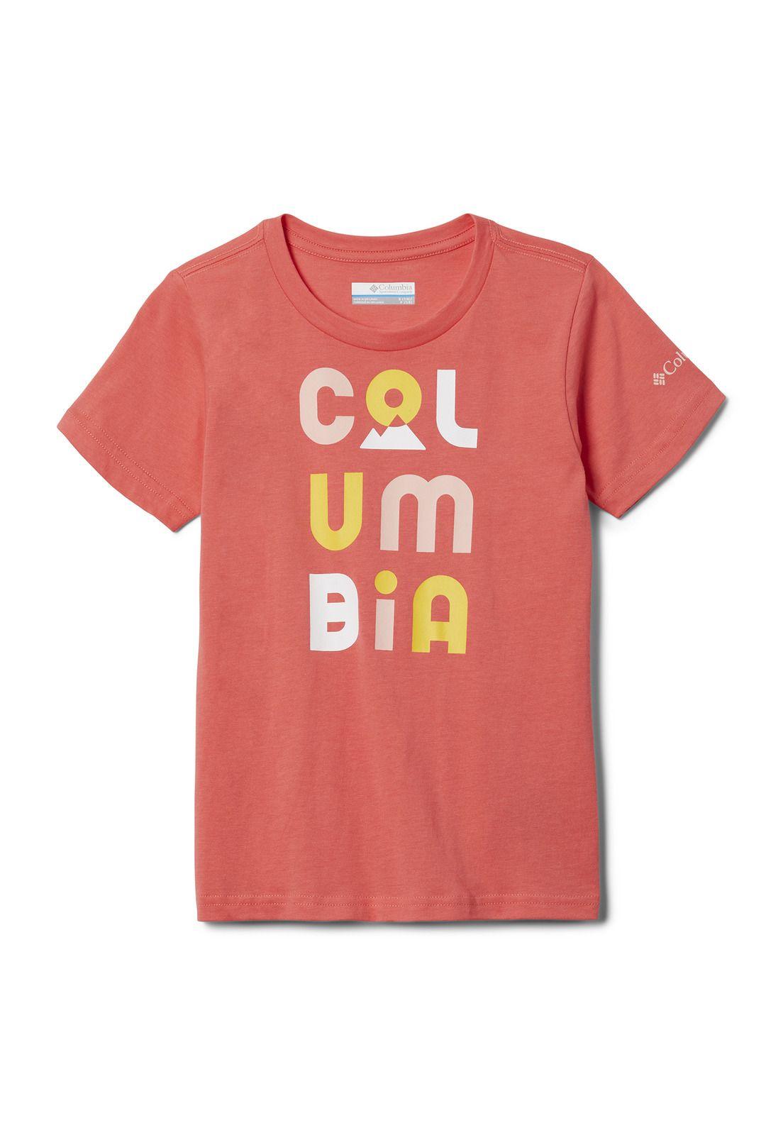 Polera Niña Bessie Butte Grap Rosado-0