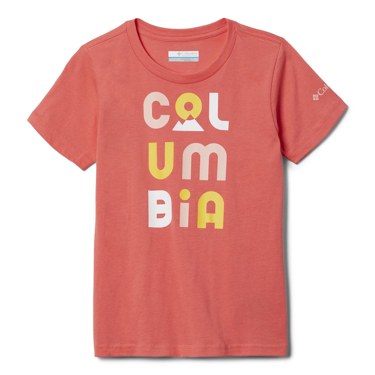 Polera Niña Bessie Butte Grap Rosado-0