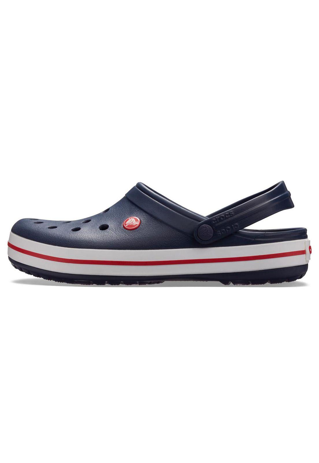 Zueco Crocs Hombre Crocband Azul-1