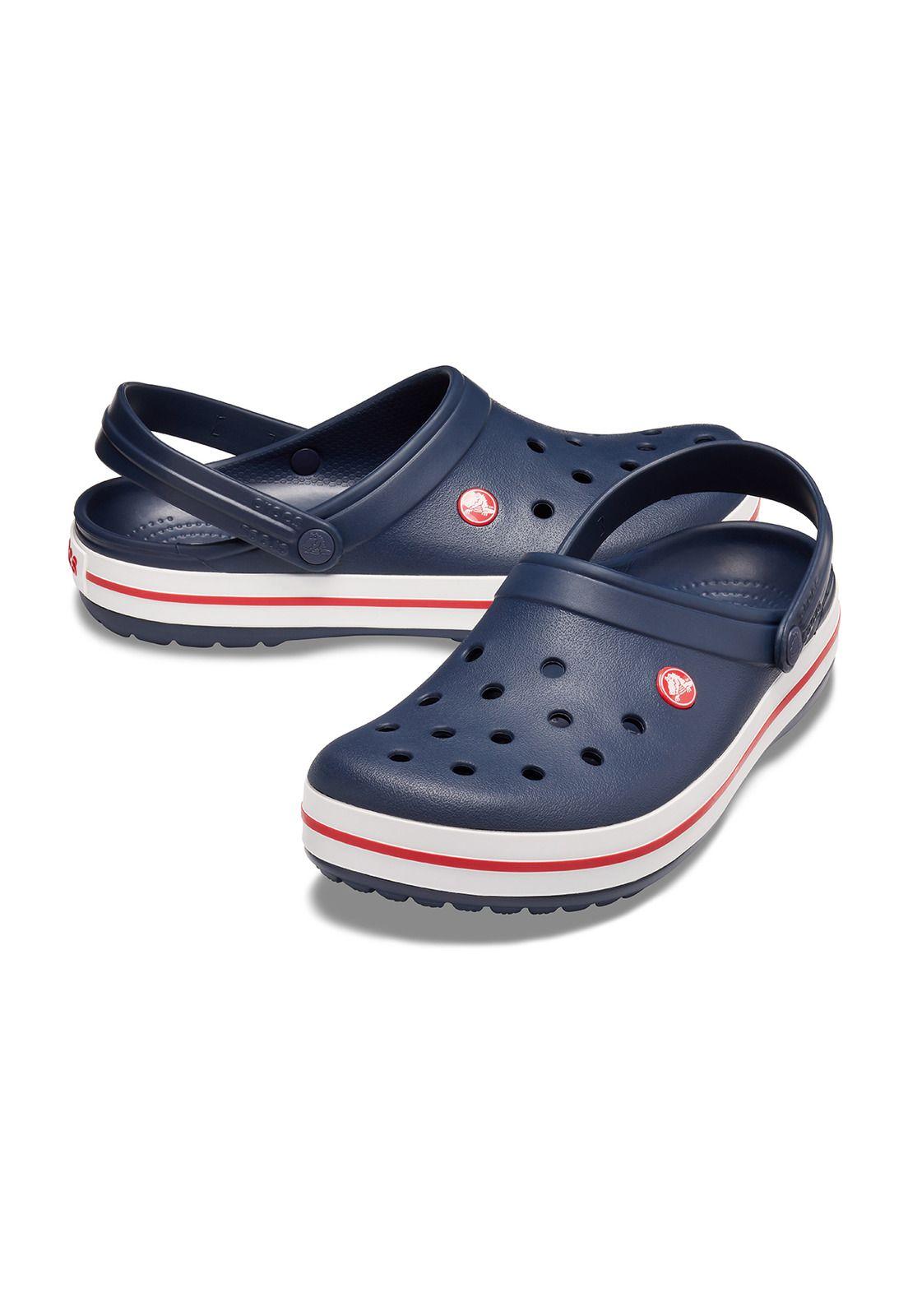 Zueco Crocs Hombre Crocband Azul-3