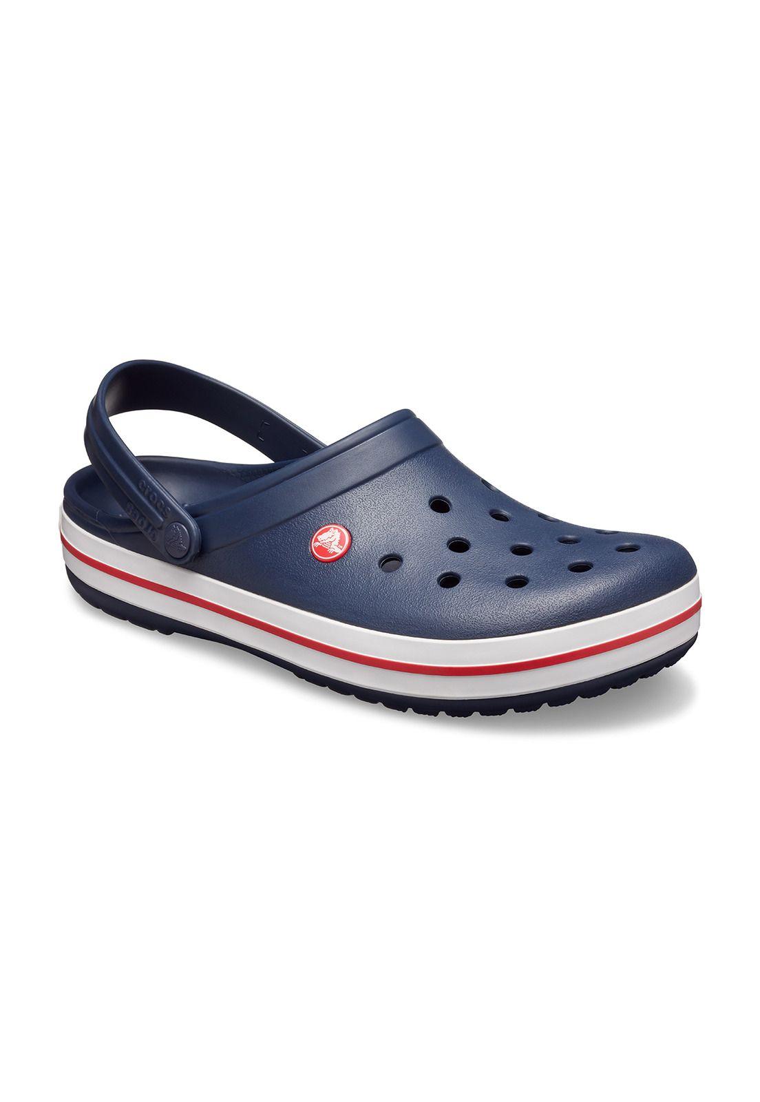 Zueco Crocs Hombre Crocband Azul-6