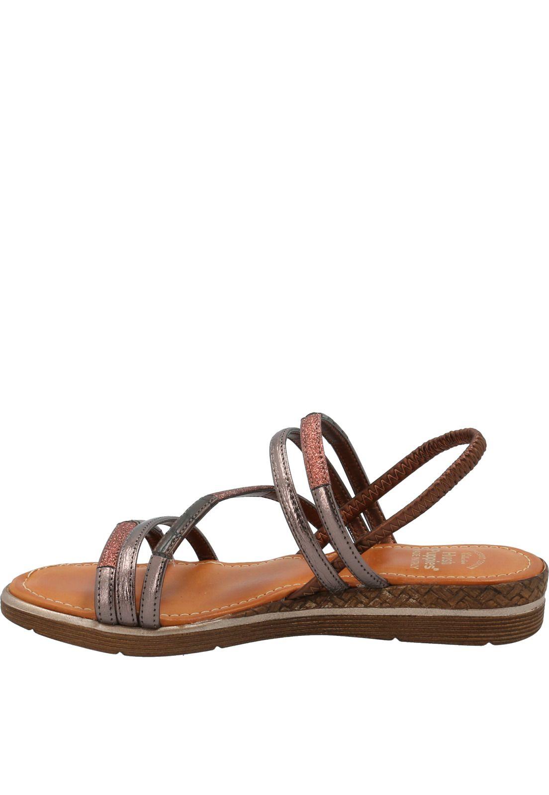 Sandalia Mujer Vesuvio Café-4