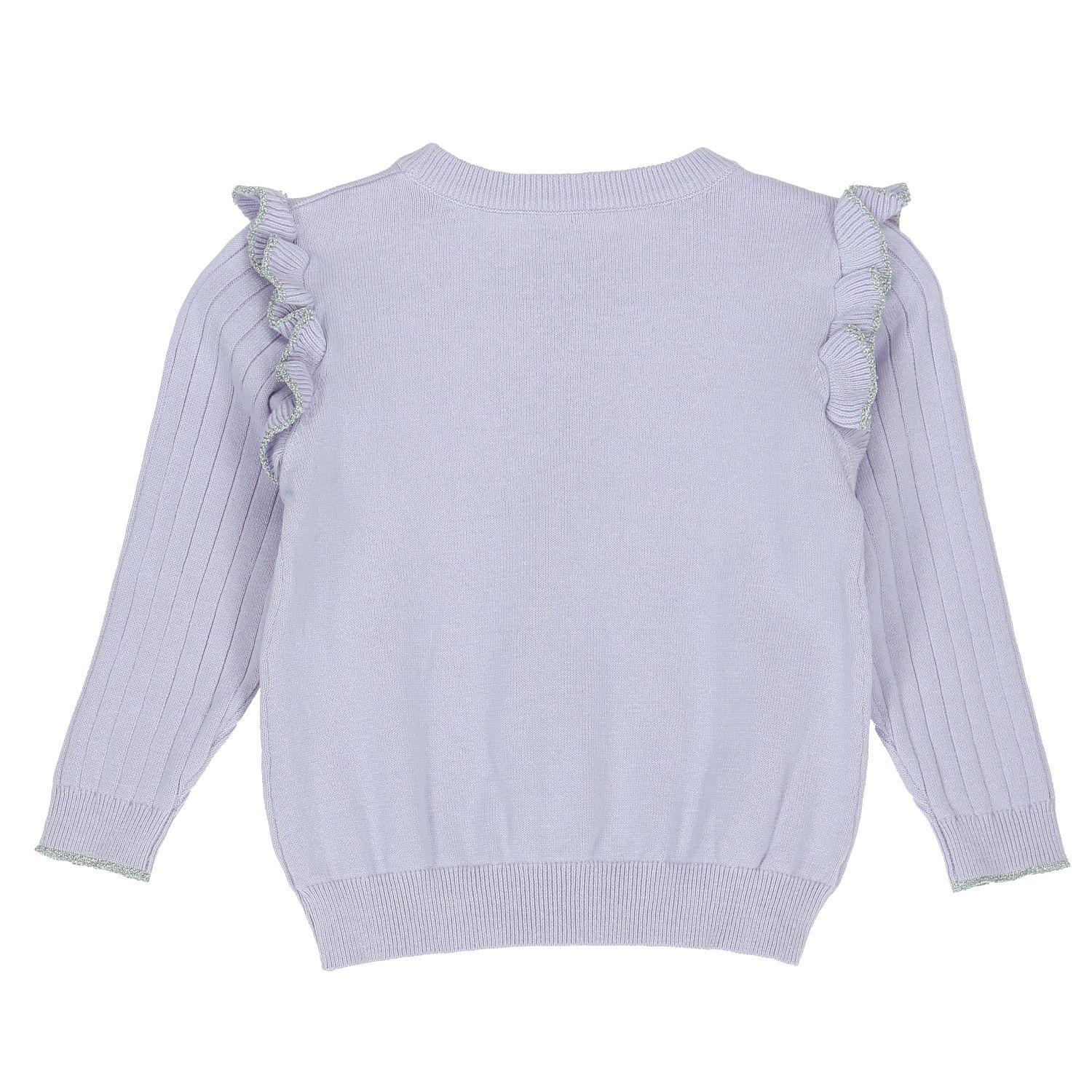 Sweater  Niña Paula Lila-4