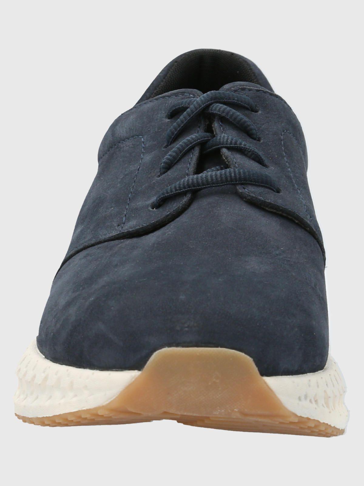 Zapatilla Cuero Hombre Spinal Discover Azul-3