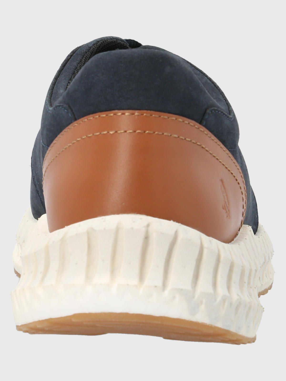 Zapatilla Cuero Hombre Spinal Discover Azul-6