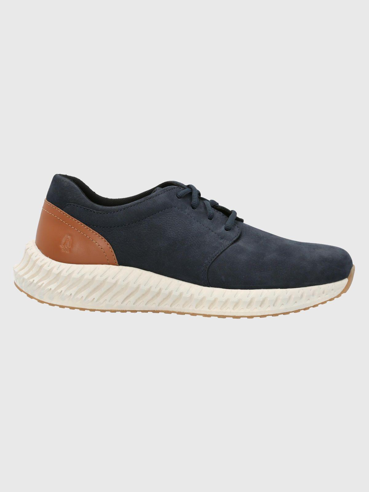 Zapatilla Cuero Hombre Spinal Discover Azul-1