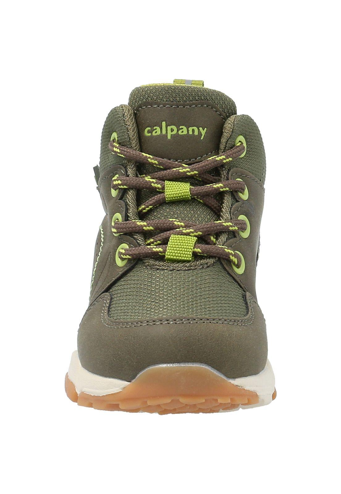 Zapatilla Niño Castor Verde Oscuro-2