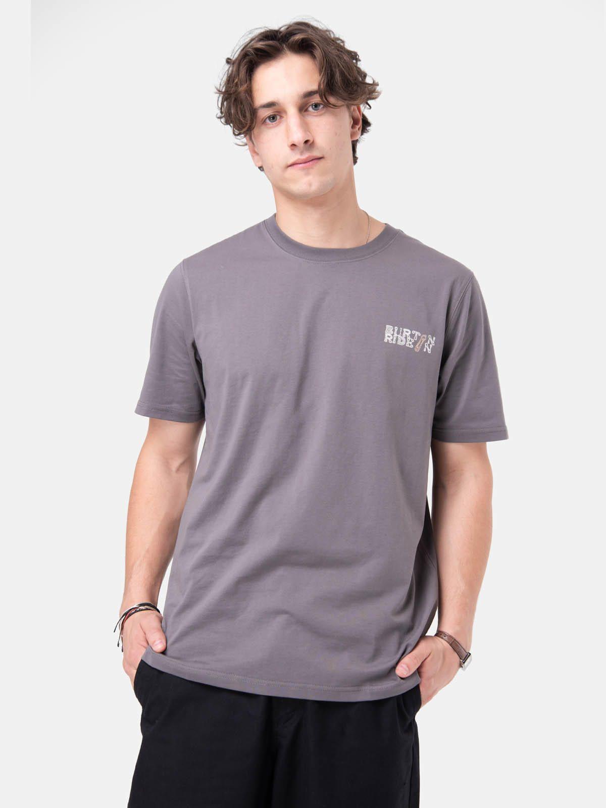 Polera M/C Hombre Disrupt Gris -0