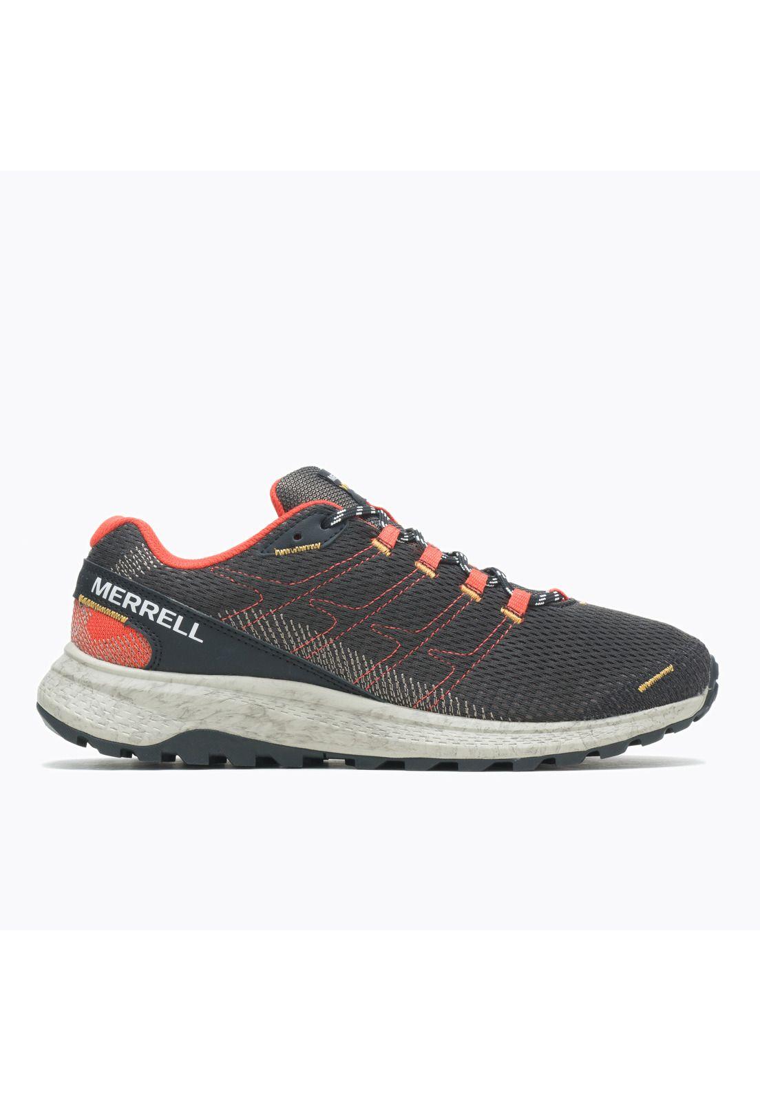 Zapatilla Hombre Fly Strike Negro/Naranjo-0