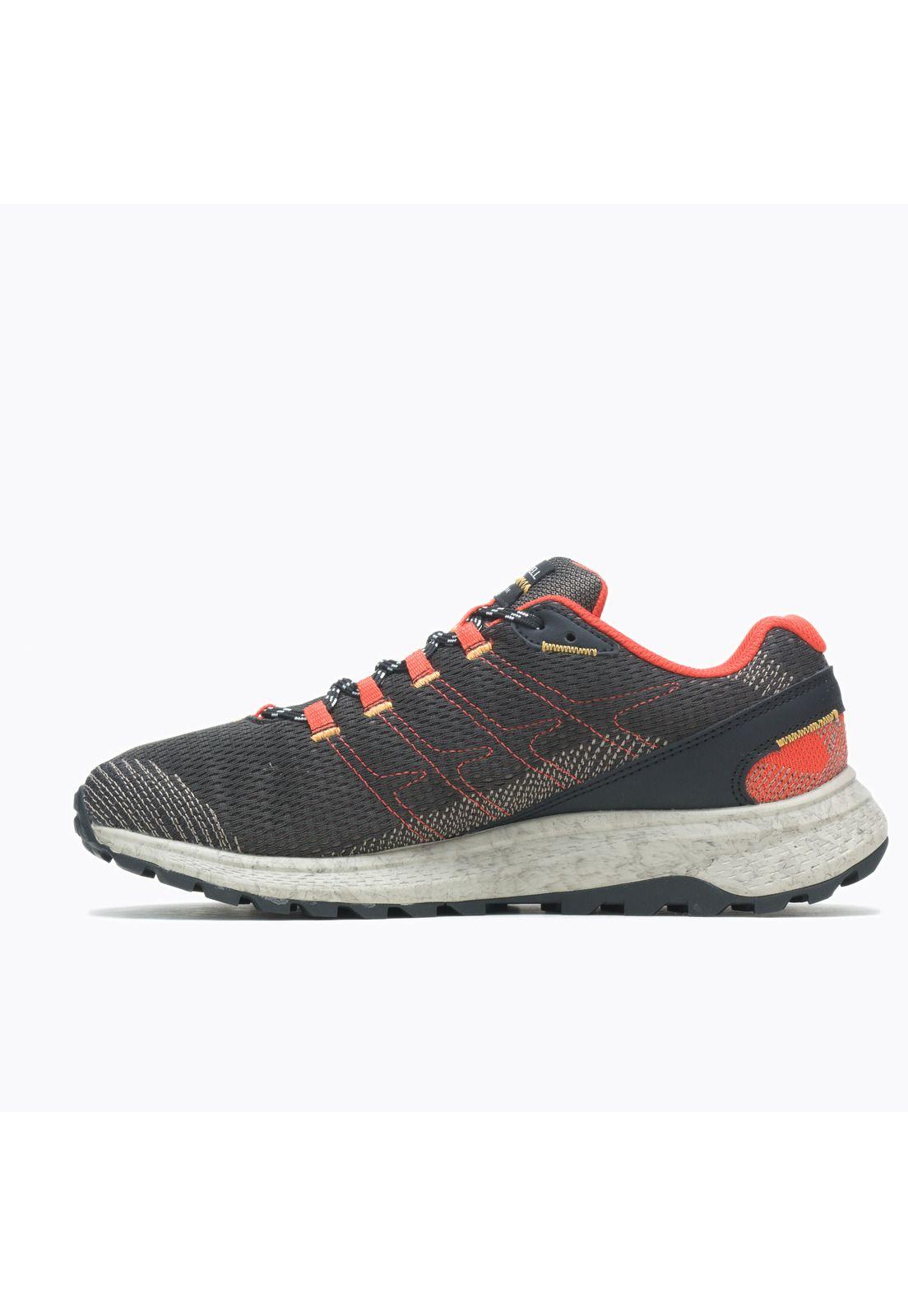 Zapatilla Hombre Fly Strike Negro/Naranjo-3