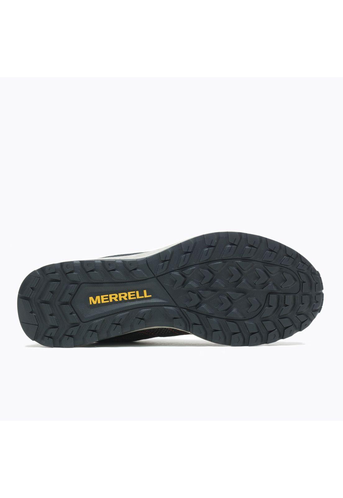 Zapatilla Hombre Fly Strike Negro/Naranjo-5