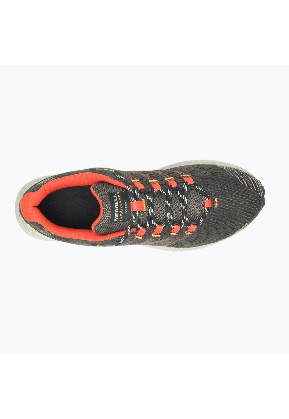 Zapatilla Hombre Fly Strike Negro/Naranjo-6