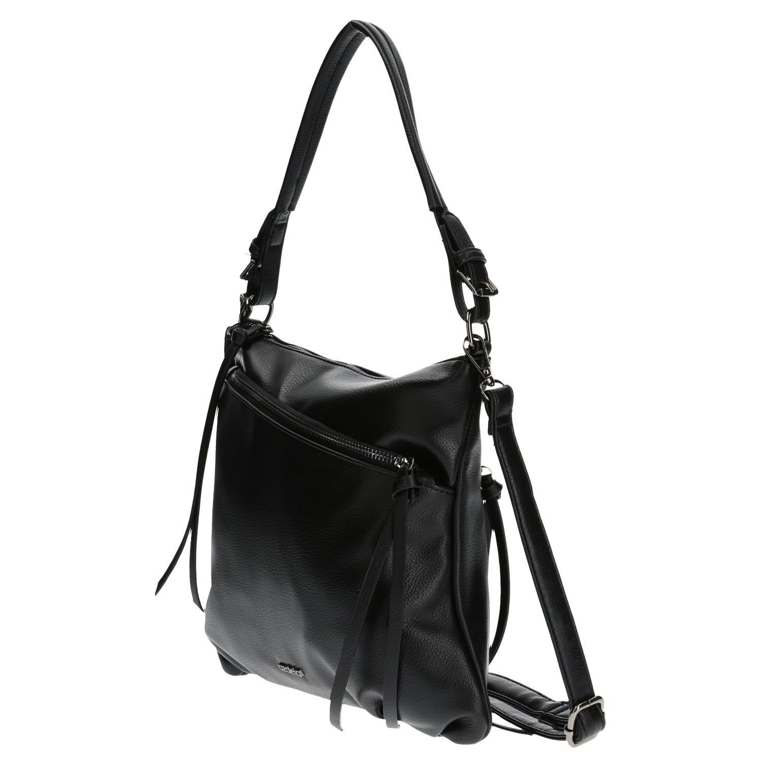 Cartera De Hombro Effie Cross Negro Mujer-2