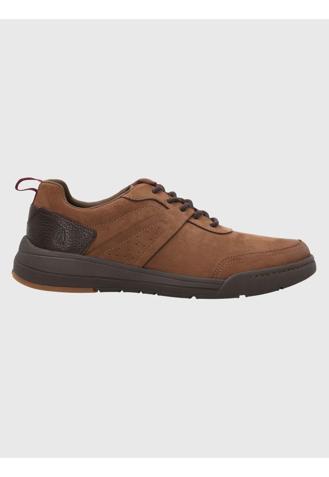 Zapatilla Cuero Hombre Molt Café Oscuro-1