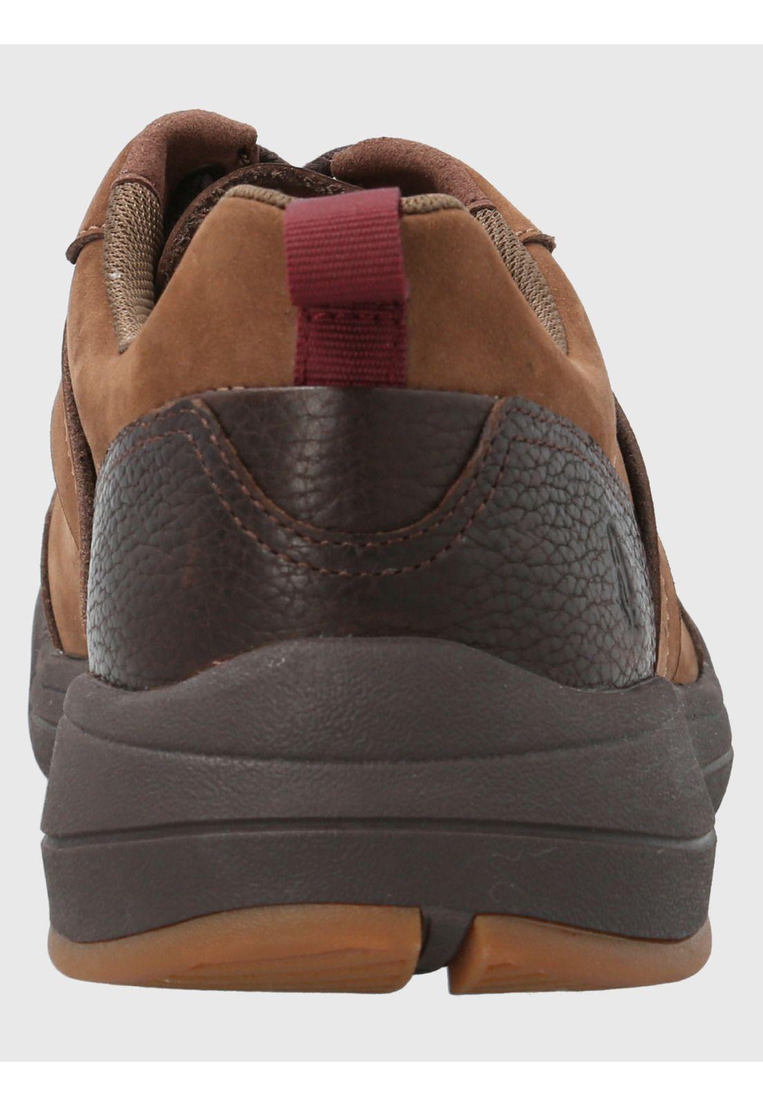 Zapatilla Cuero Hombre Molt Café Oscuro-6