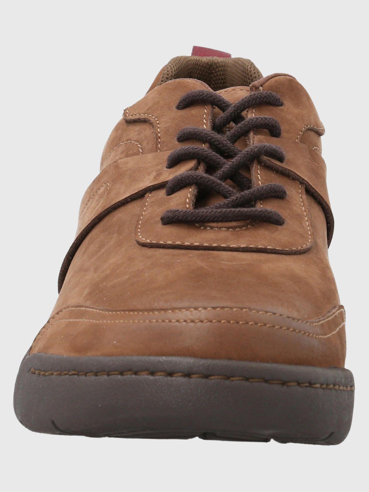 Zapatilla Cuero Hombre Molt Café Oscuro-3