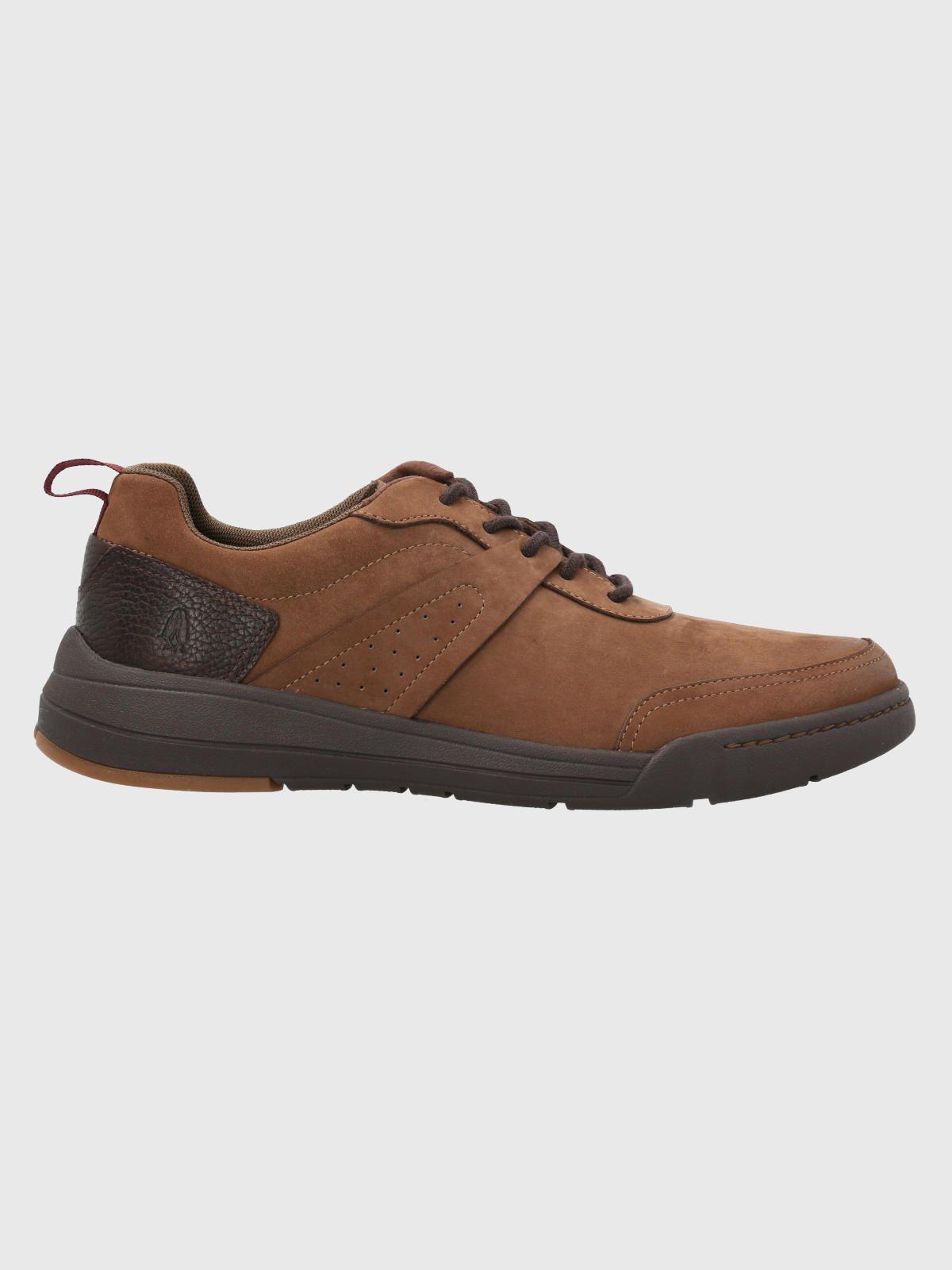 Zapatilla Cuero Hombre Molt Café Oscuro-1