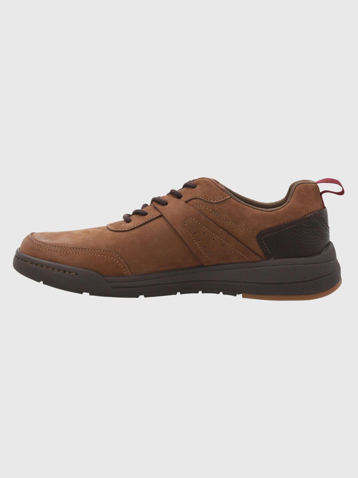 Zapatilla Cuero Hombre Molt Café Oscuro-4