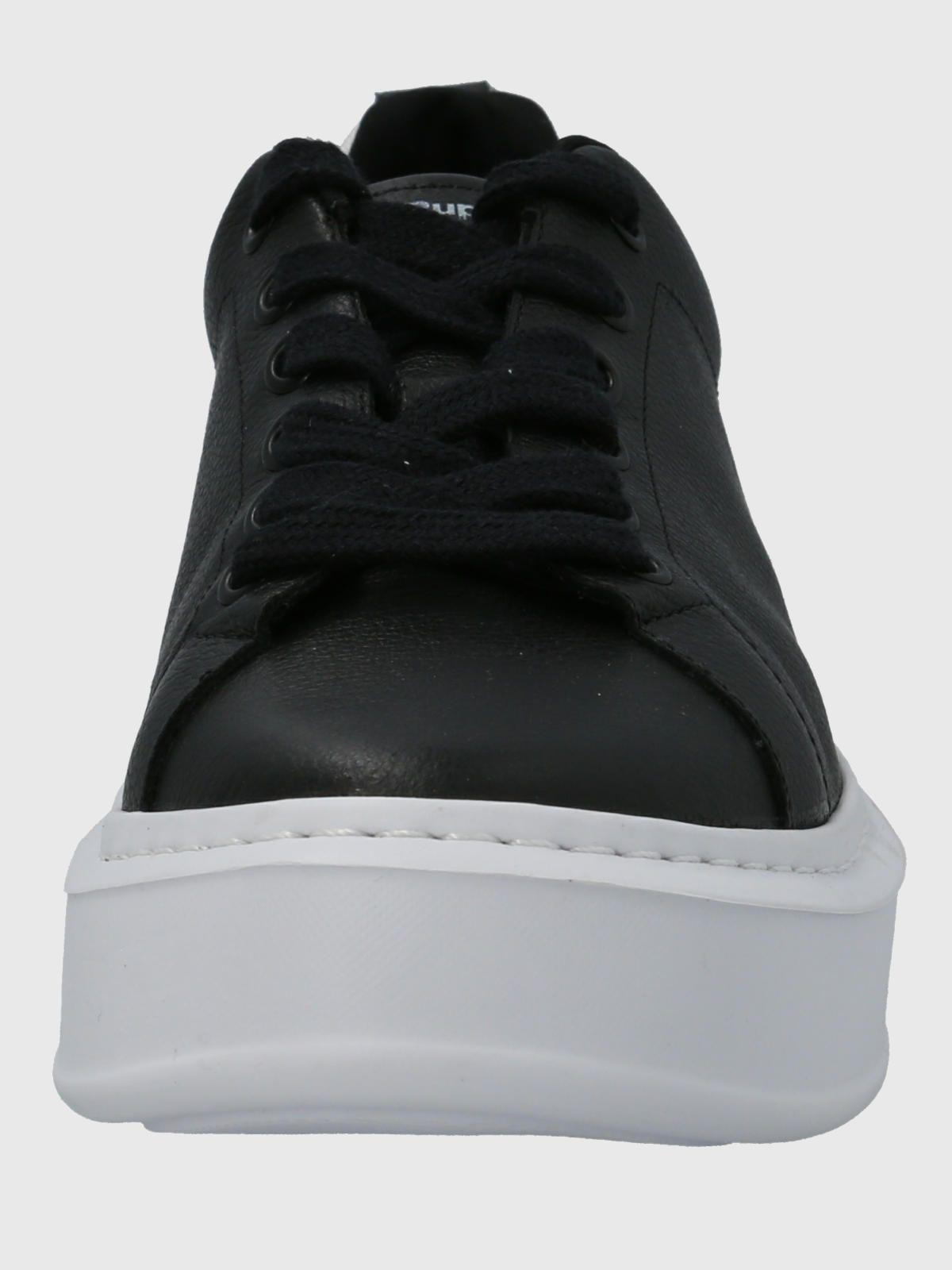 Zapatilla Cuero Mujer Badajoz Negro-3