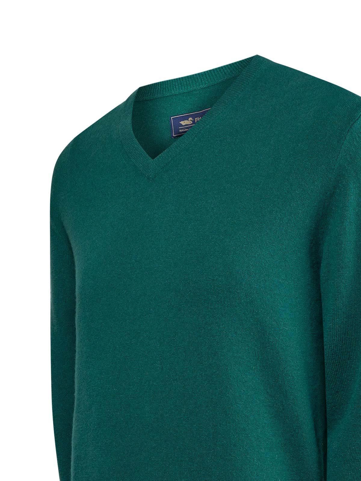 Sweater Lana Hombre Italy.V Verde-3