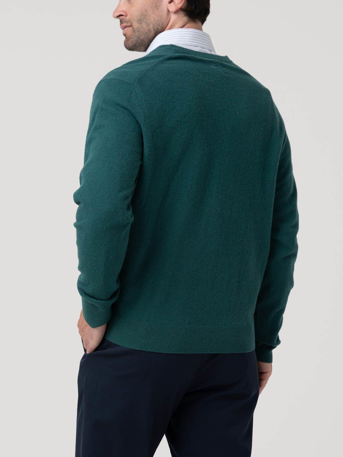 Sweater Lana Hombre Italy.V Verde-5