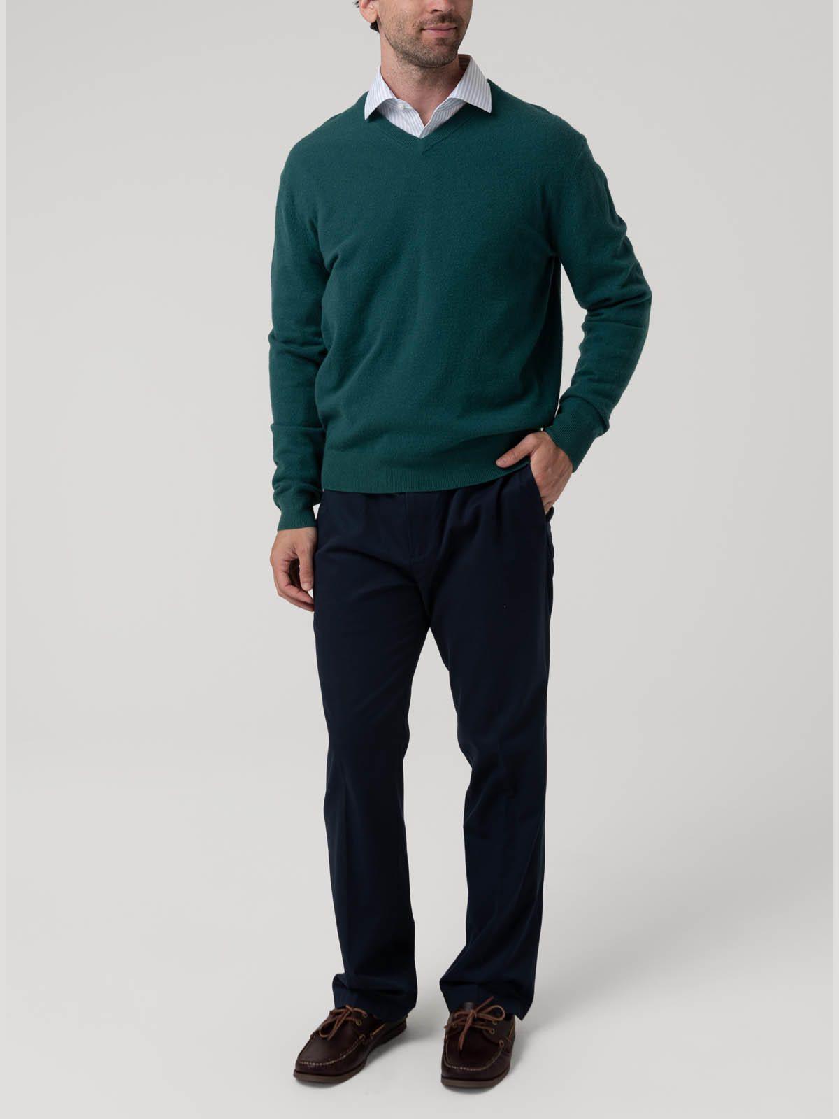 Sweater Lana Hombre Italy.V Verde-7