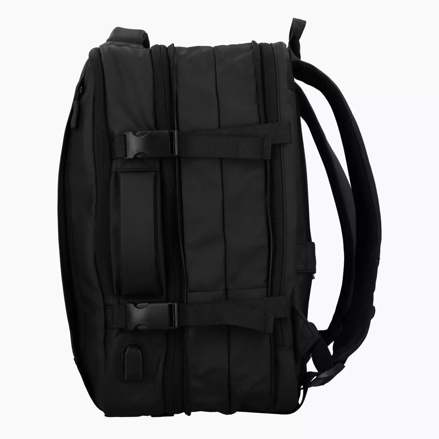 Mochila Unisex Expandable Backpack Negro-3