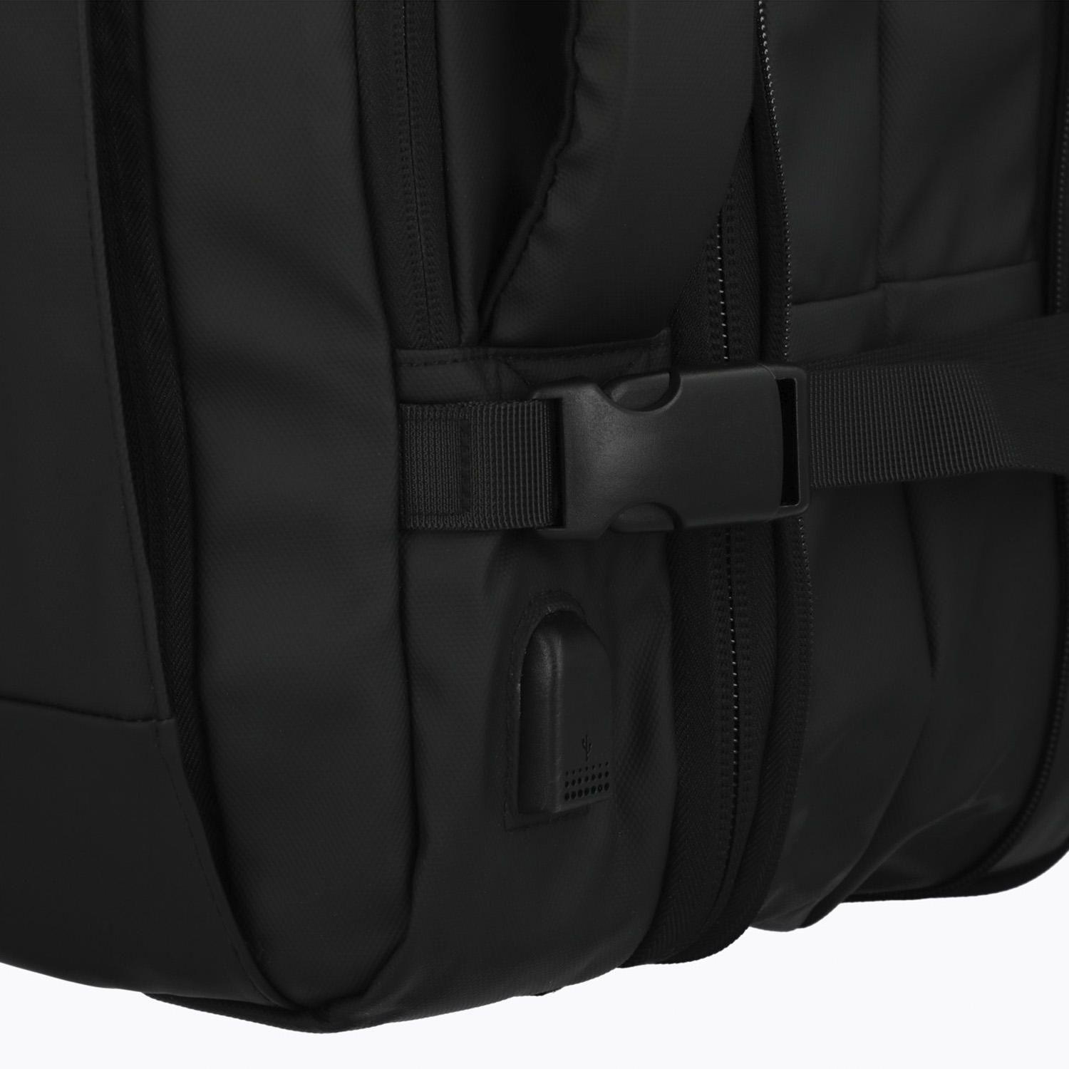 Mochila Unisex Expandable Backpack Negro-8