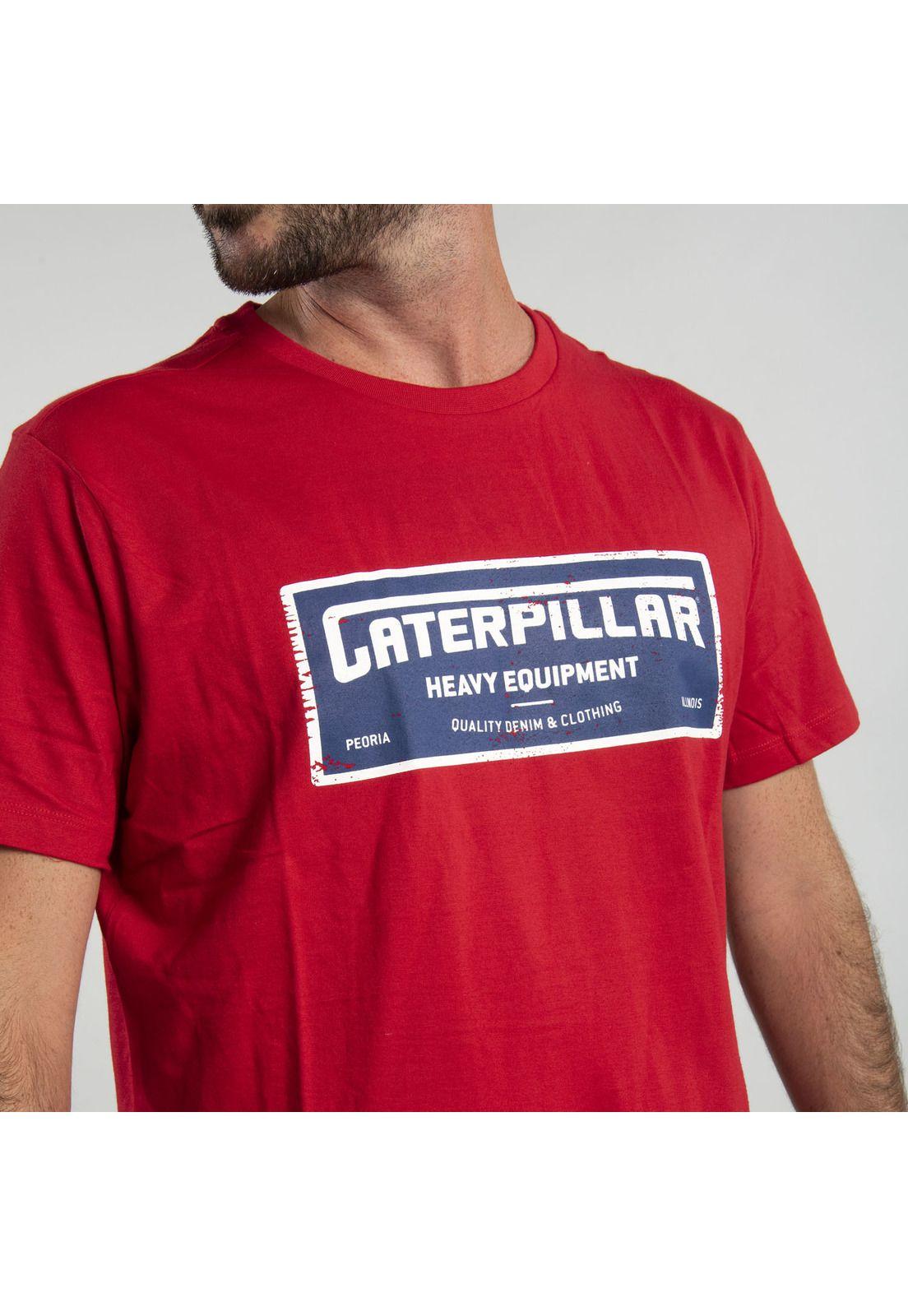 Polera M/C Hombre Fdtn Heavy Eqp Ghost Rojo-3