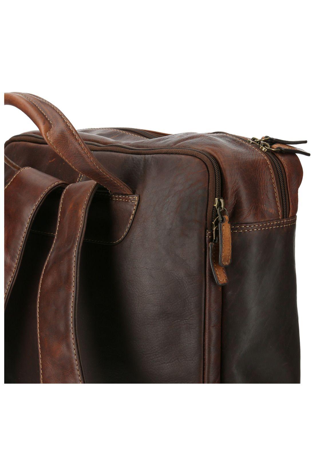 Mochila Cuero Unisex Tc Goslar Back-3