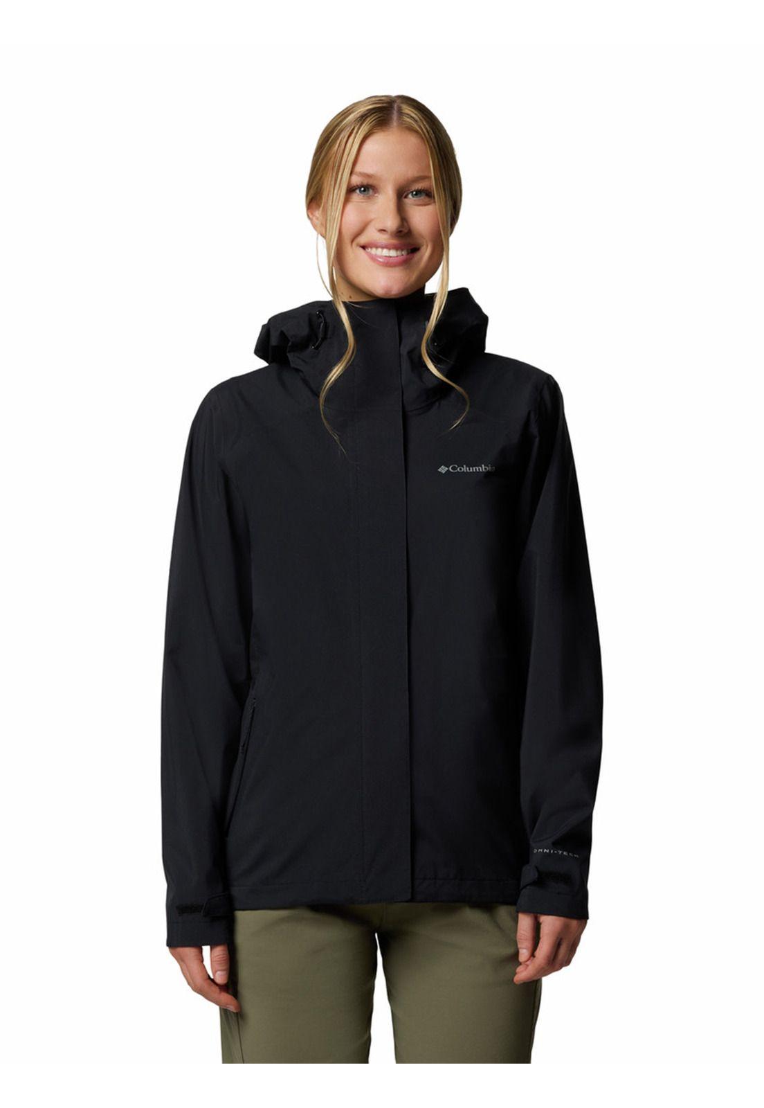 Cortaviento imperm Mujer Earth Explor Ii Negro-0