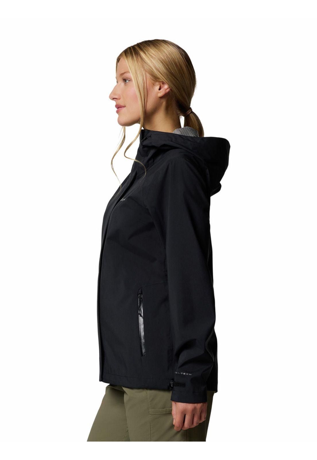 Cortaviento imperm Mujer Earth Explor Ii Negro-3