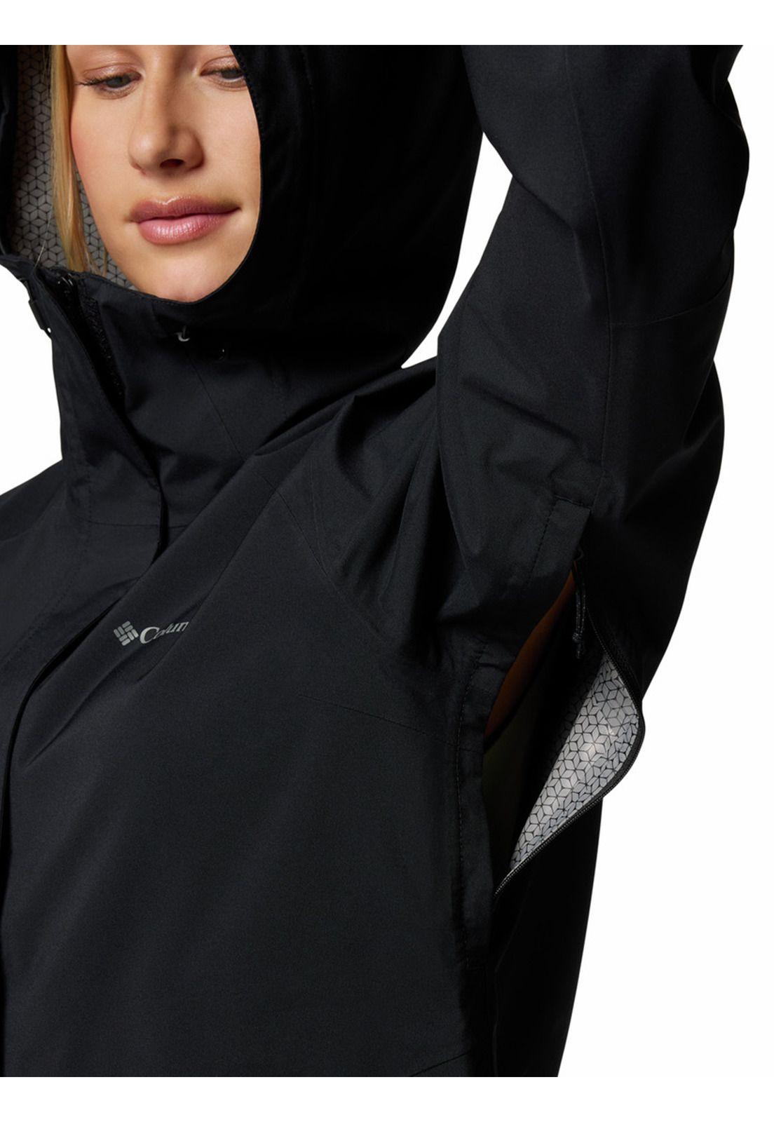 Cortaviento imperm Mujer Earth Explor Ii Negro-6