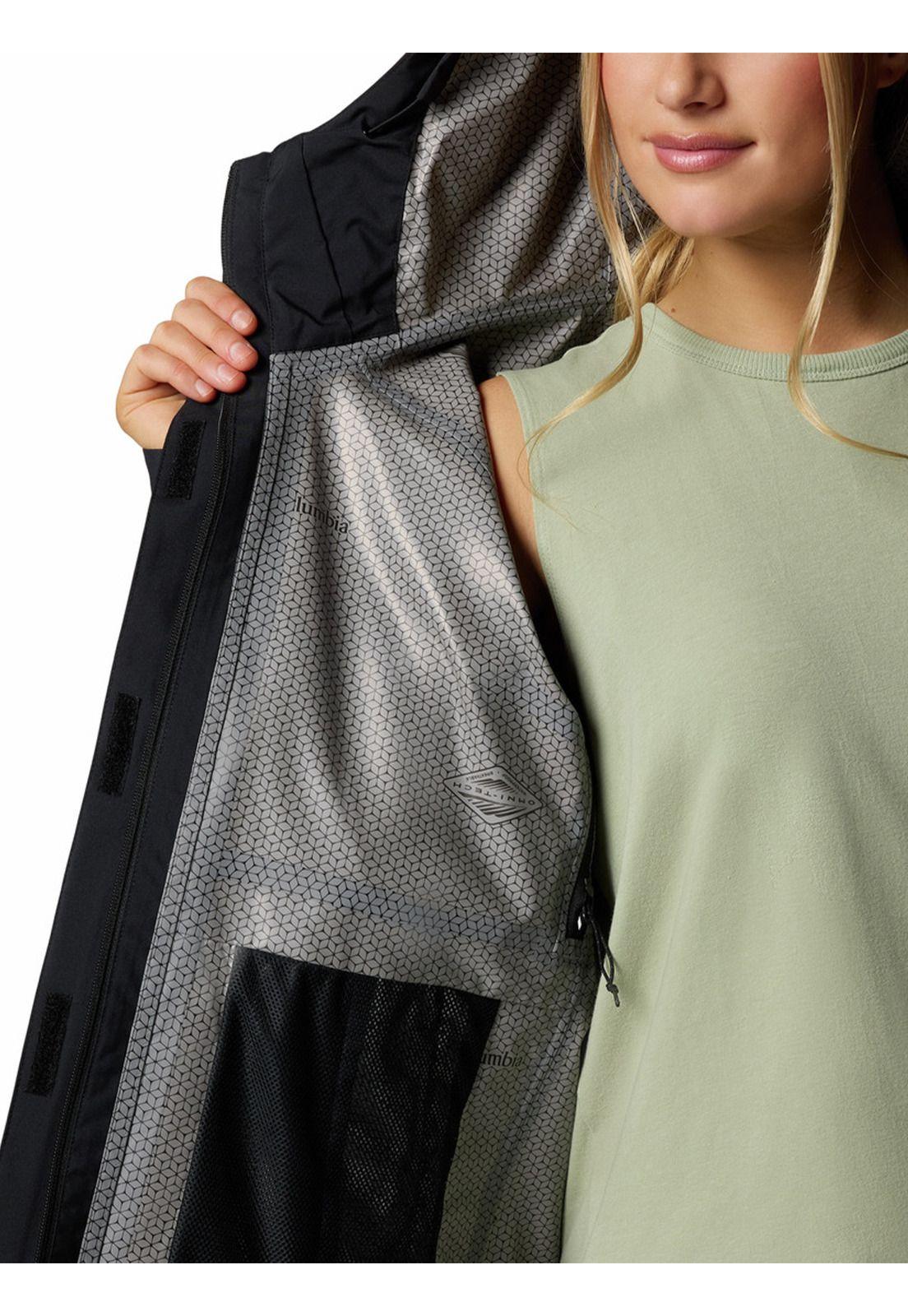 Cortaviento imperm Mujer Earth Explor Ii Negro-7