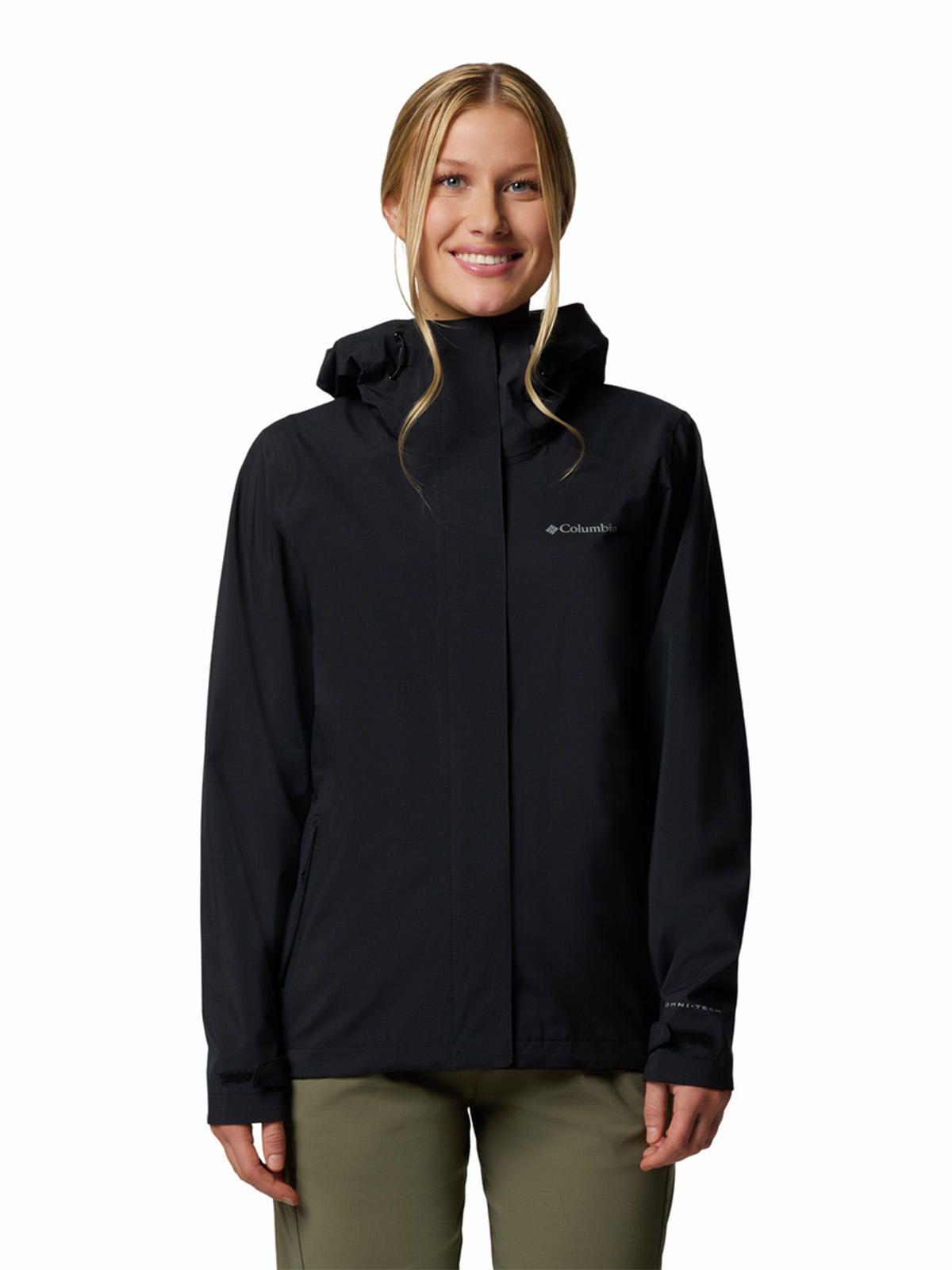 Cortaviento imperm Mujer Earth Explor Ii Negro-0
