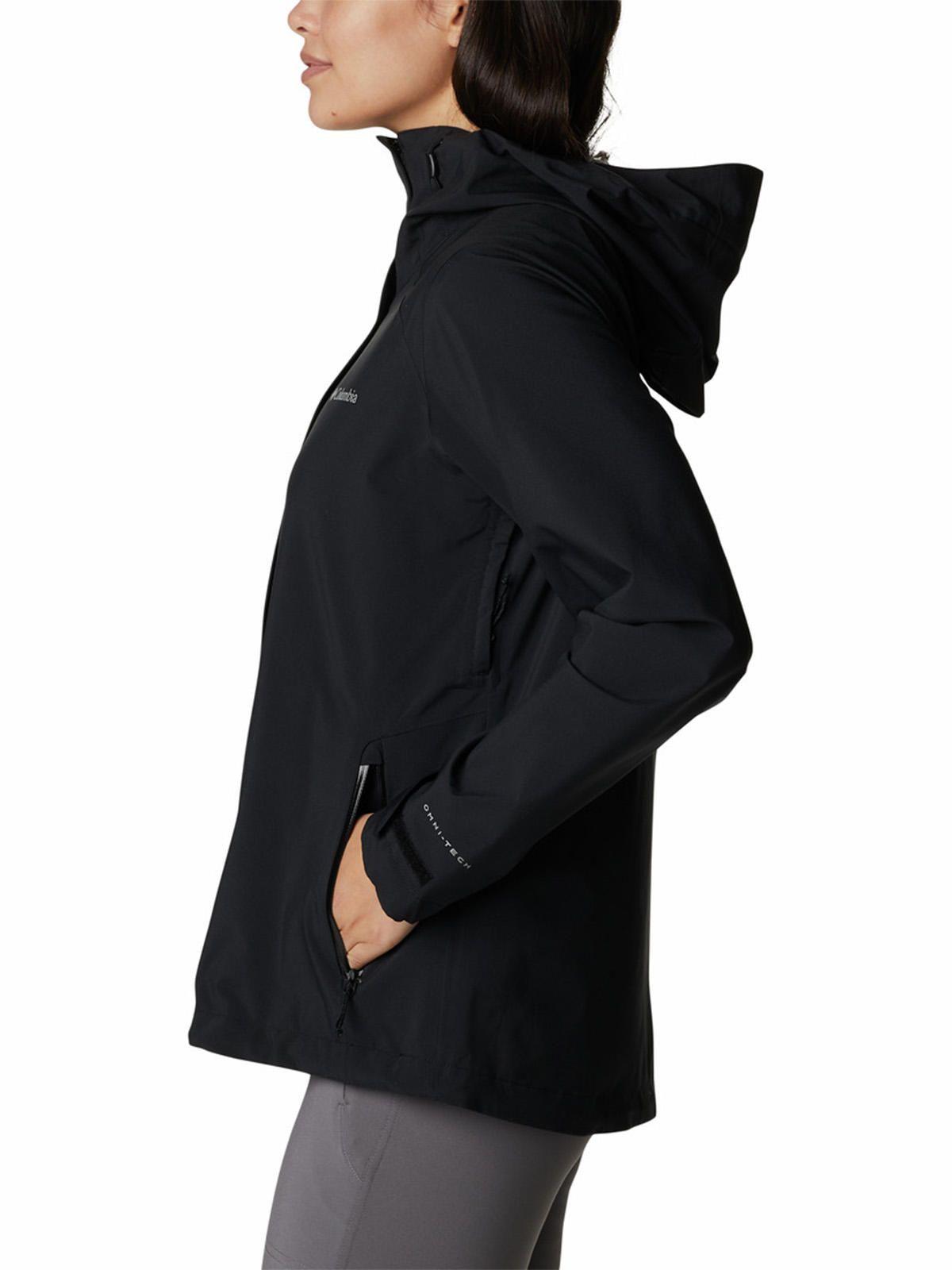 Cortaviento imperm Mujer Earth Explor Ii Negro-1