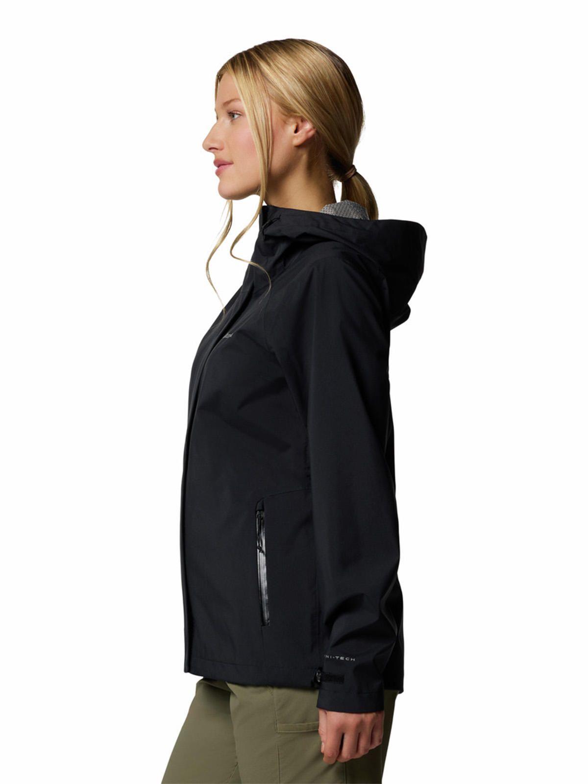 Cortaviento imperm Mujer Earth Explor Ii Negro-3