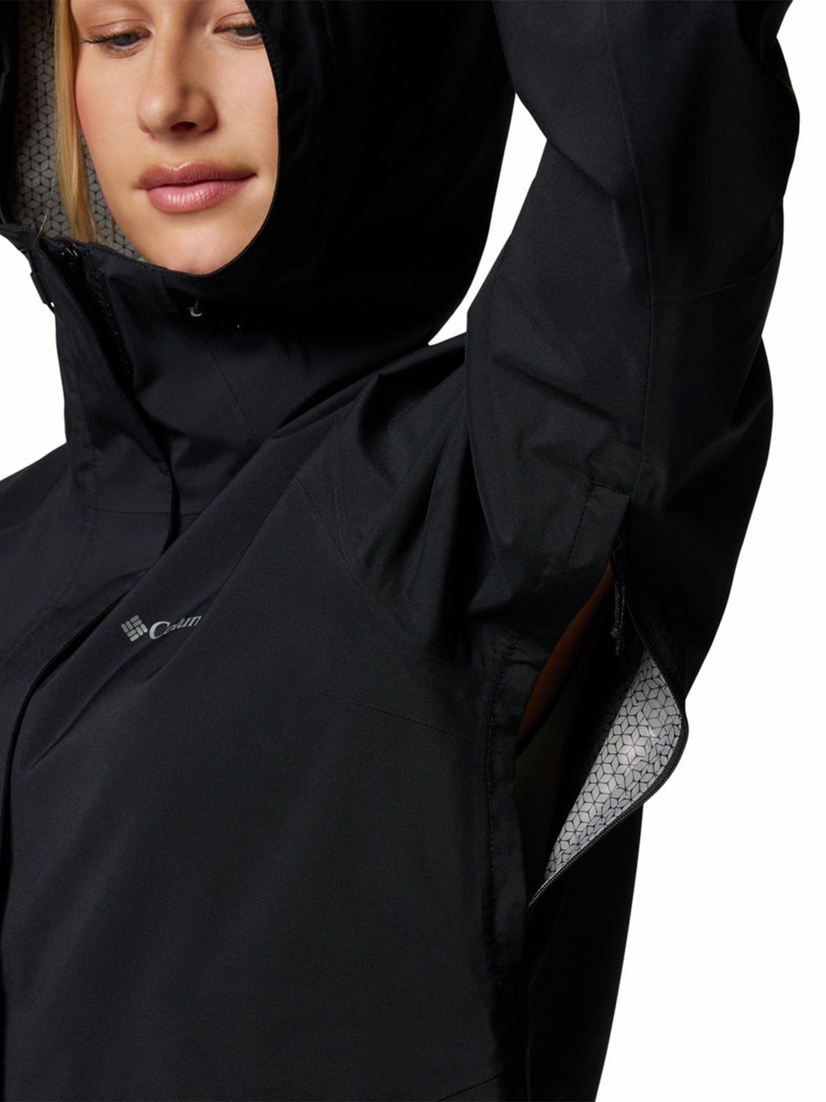 Cortaviento imperm Mujer Earth Explor Ii Negro-6